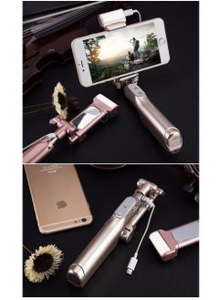 Bluetooth Selfie Stick With Bag Reflective Mirror & Led Light, Fashion Lipstick Nude Design for iPhone 7/7 plus iPhone 6 6s iOS Samsung Android and other all Smartphone - pzsku/ZD28FCBF13FDF9C7A0517Z/45/_/1705567598/e268aa33-61dd-4035-b3bf-1d9eab7a239e