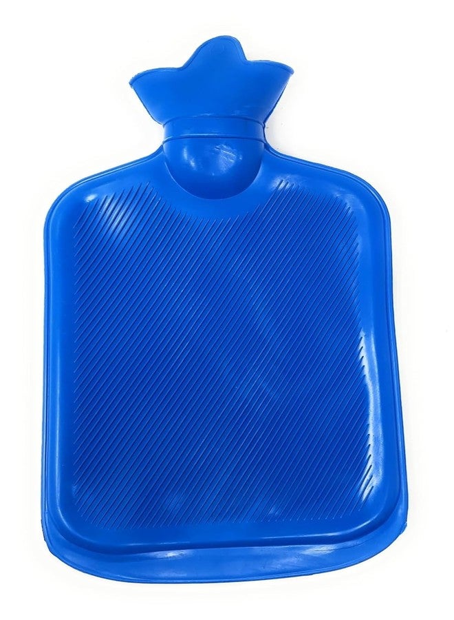 Wuze Rubber Hot Water Bottle, Hot Compress, Pain Relief from Headaches, Cramps, Arthritis, Back Pain, Sore Muscles, Injuries - 2 L Capacity - Image 1