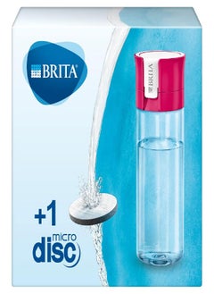 BRITA BRITA Fill and Go Vital Water Filter Bottle, Pink, Pack of 1  - Image 1