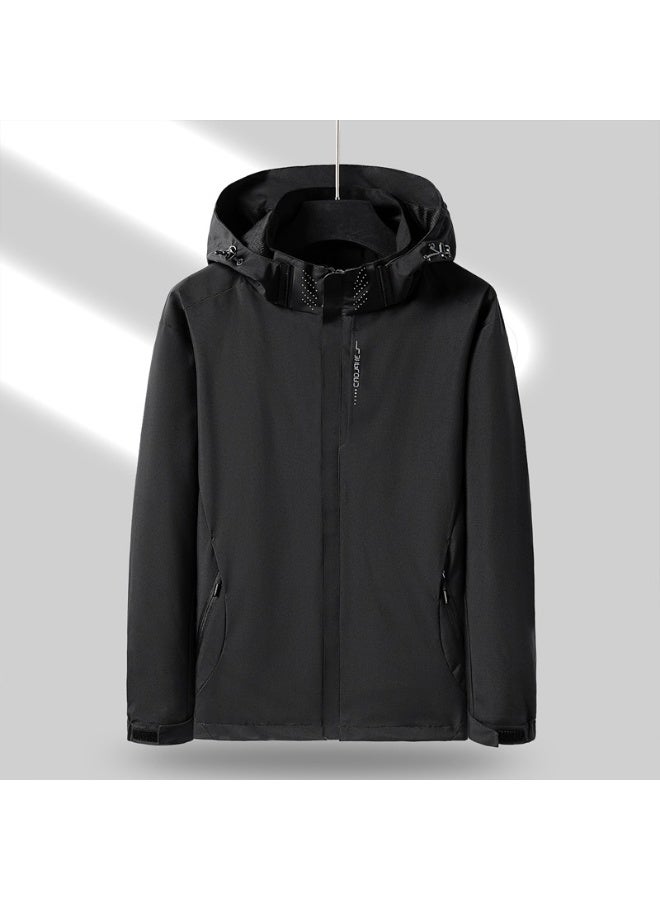 NIBEMINENT Men's Thick Ski Jacket Warm Winter Waterproof Windbreaker Hooded Snowboard Coat  - Image 1