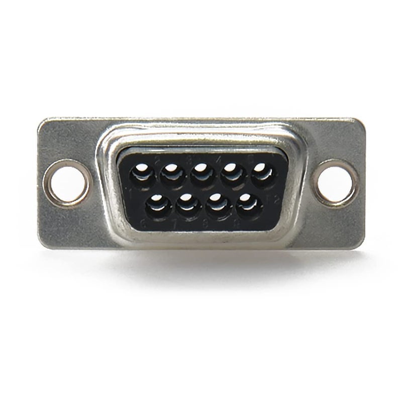 InstallerParts DB9 Female to RJ11/12 (6 Wire) Modular Adapter Ivory - Gold Plated - Image 5