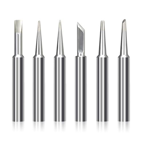 IGREAT 6PCS Soldering Tips for Weller ST Series Tip Replace Weller ST7 WLC100,SP40L / SP40N and WP25, WP30, WP35 Irons Tips - Image 1