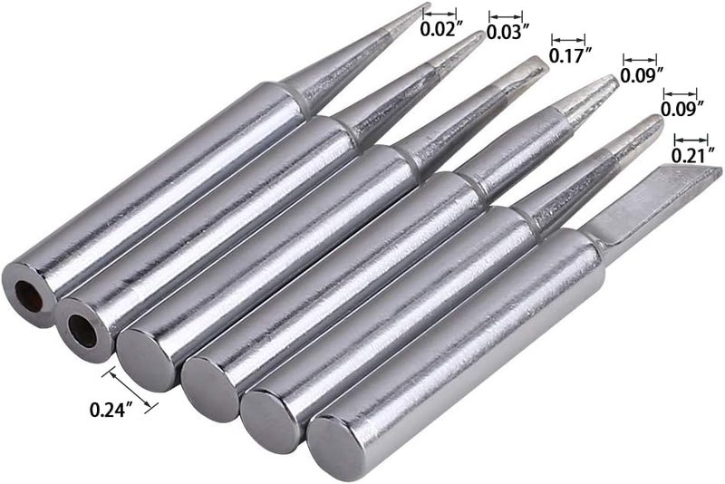 IGREAT 6PCS Soldering Tips for Weller ST Series Tip Replace Weller ST7 WLC100,SP40L / SP40N and WP25, WP30, WP35 Irons Tips - Image 3