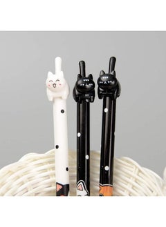 4 Pack Black Gel Ink Pens Cat Cute Pen Student Stationery Fine Point Pens - pzsku/ZD28FEF80F9EA5B172121Z/45/_/1733731692/d4025af0-eea3-48d3-9a8e-89bde6e34087