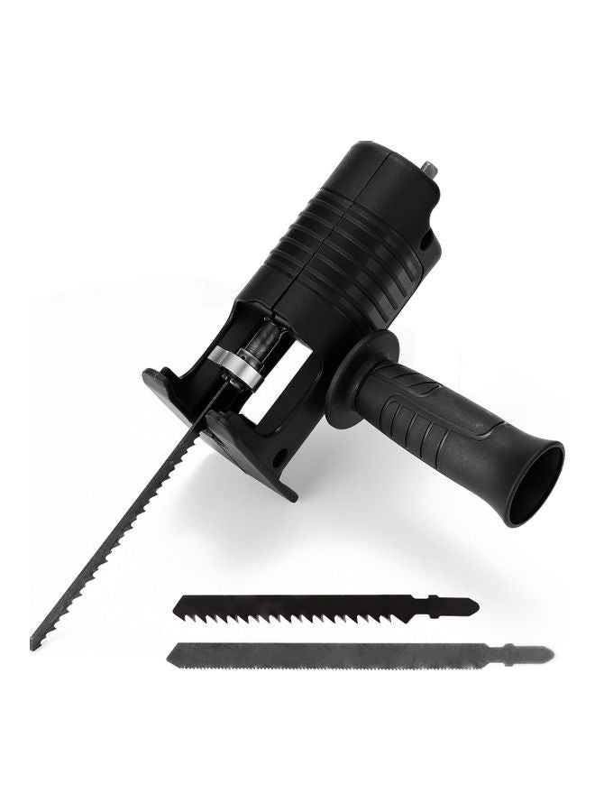 Portable Electric Drill Modified Reciprocating Saw Black 0.357kg - Image 1