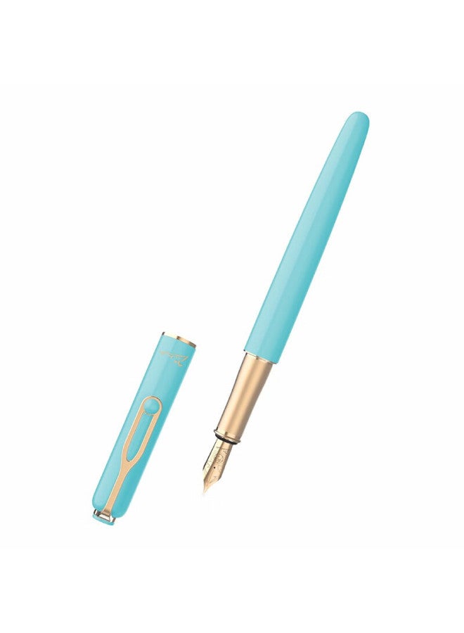 Pimio Pen Signature Pen For Primary And Secondary School Students And Adults Graduation Gift Men And Women Office Writing Ink Pen Yami Candy Series 620 Blue Ice Mint - Image 1