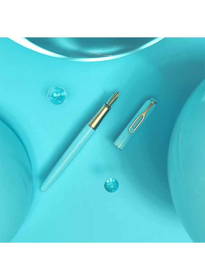 Pimio Pen Signature Pen For Primary And Secondary School Students And Adults Graduation Gift Men And Women Office Writing Ink Pen Yami Candy Series 620 Blue Ice Mint - Image 3