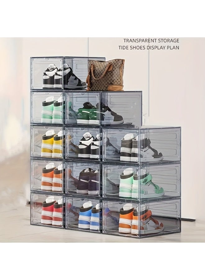 صناديق أحذية قابلة للتكضيب، صناديق تخزين أحذية قوية مطورة، تخزين أحذي - Image 2