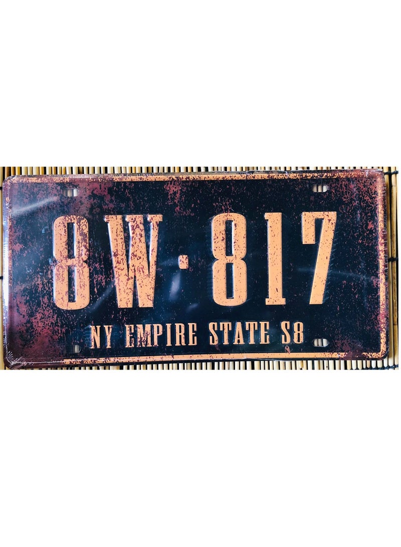 FFD Wall Decoration Metal Poster Wall Plates, Car Plate Art Poster Metal Decoration For Hom Vintage Metal Tin Sign Poster Plaque Bar Pub Club Tavern Wall Home Retro Decor - Image 1