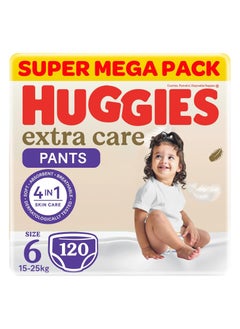 Huggies, Extra Care Culottes, Size 6, 15-25 kg, Super Mega Pack, 120 Diaper Pants - pzsku/ZD290209A1669BB7BD373Z/45/_/1740917669/3f3d148c-9e5e-4b5d-bc3c-1492422cf65d