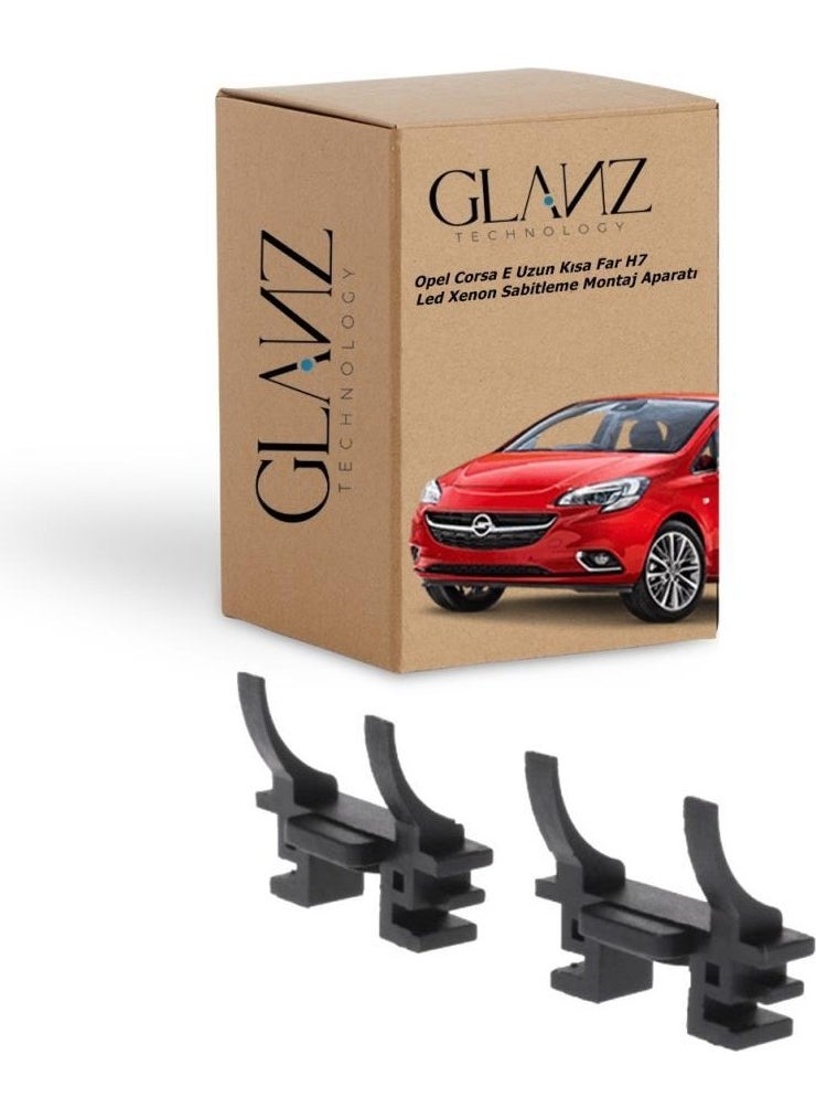 Glanz - Corsa E H7 LED Xenon Fixing Headlight Connection Mounting Apparatus - Image 1