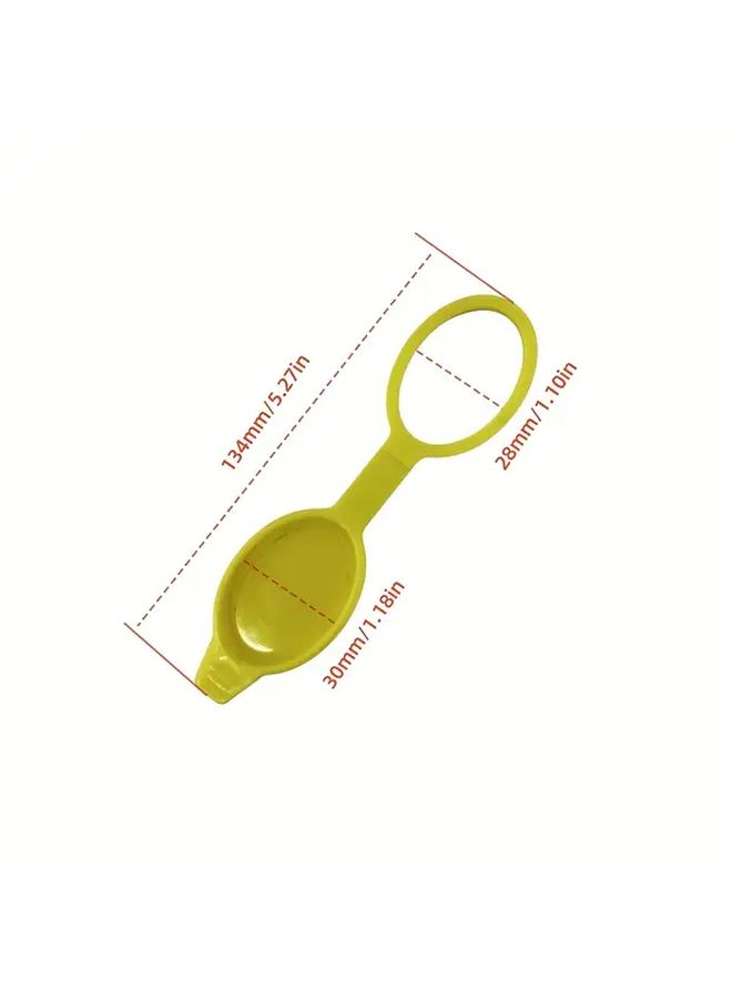 Yellow Plastic Windshield Washer Fluid Reservoir Cap For Opel Astra H Corsa D Zafira B OEM Replacement - Image 2