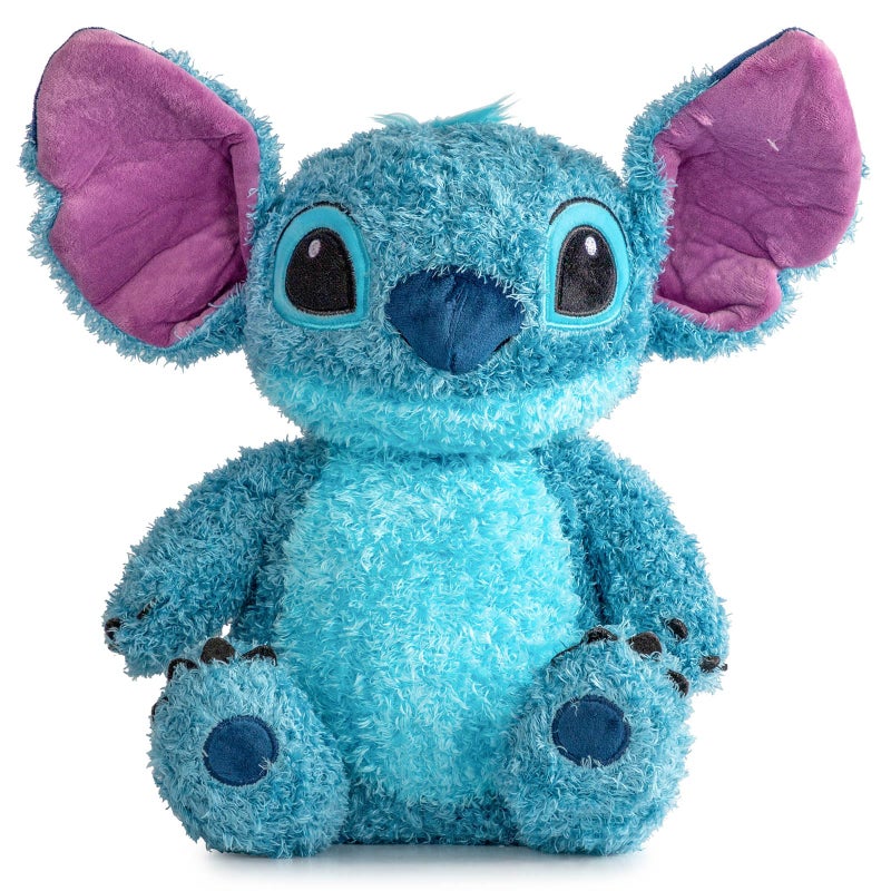 Jay Franco Disney Plush Pillow Buddy Soft Plushie Stuffed Pillow 14 Inches Blue Stitch - Image 2