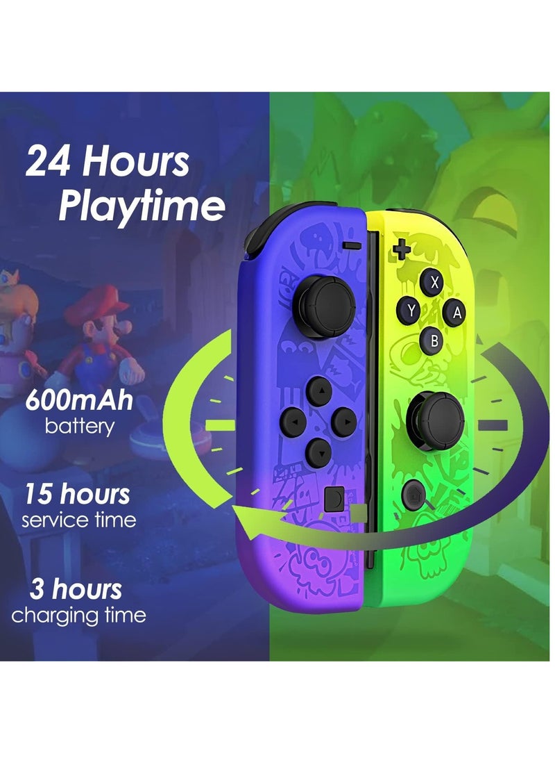 Wireless Controller for Nintendo Switch Joy Cons Replacement Joystick Controllers Multifuctional Wake-up Screenshot Vibration Motion Control - Image 4