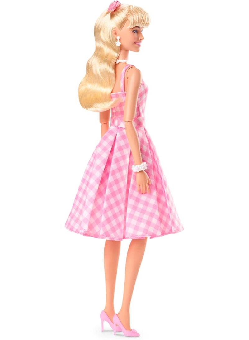Barbie The Movie Collectible Doll, Margot Robbie as Barbie in Pink Gingham Dress - Image 5