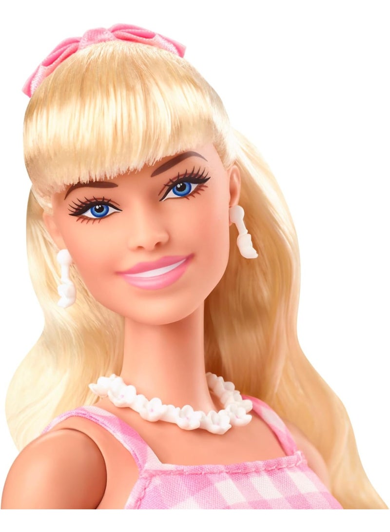 Barbie The Movie Collectible Doll, Margot Robbie as Barbie in Pink Gingham Dress - Image 2