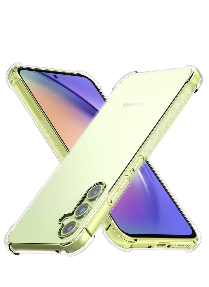 Generic - Crystal Clear Case for Samsung Galaxy A54 5G, Scratch Resistant Reinforced Corners TPU Rubber Soft Skin Silicone Protective Cover for Samsung Galaxy A54 5G 2023 - Image 1