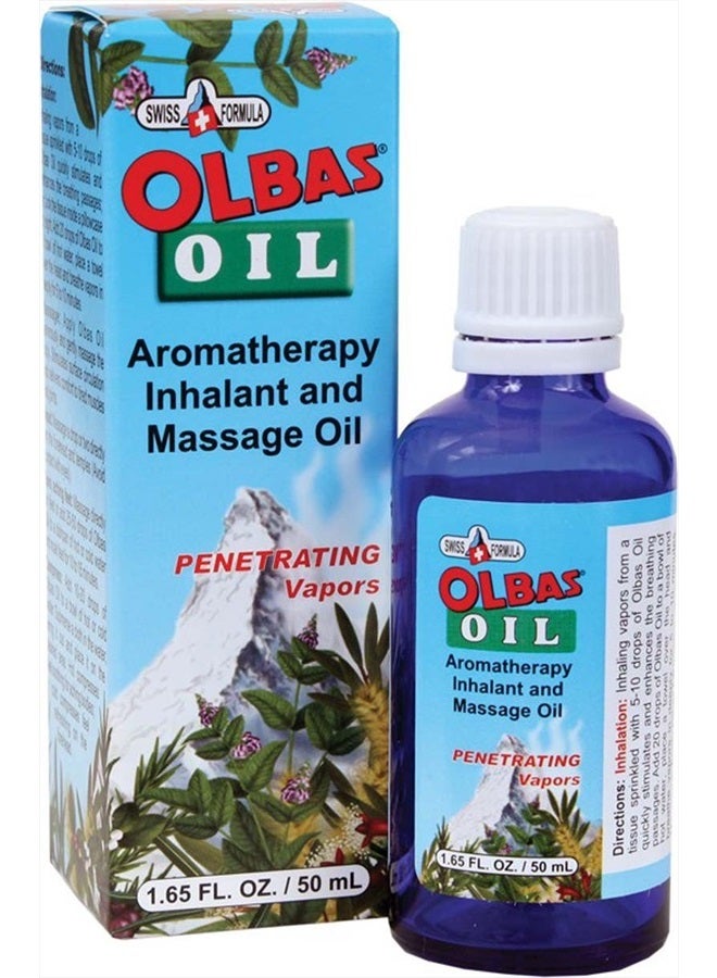 زيت الأروماثيرابي للاستنشاق وزيت التدليك العطري، 1.65 أونصة سائلة