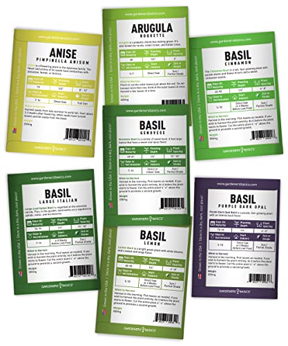 Gardeners Basics 35 Medicinal & Culinary Herb Seeds Variety Pack – Heirloom Non-GMO Garden Kit for Indoor, Outdoor, or Greenhouse Growing – Apothecary, Tea & Cooking Herbs – Premium Gift for Gardeners & Homesteaders - Image 2
