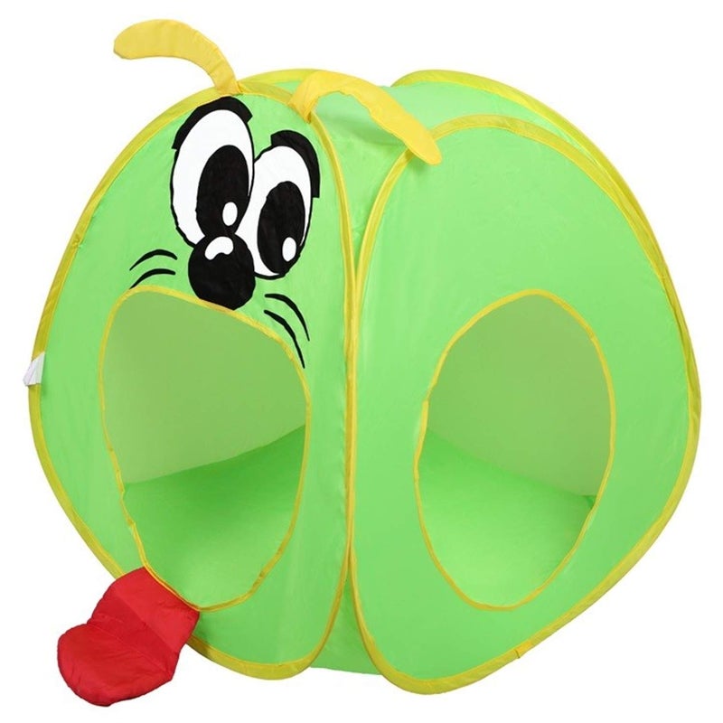 POCO DIVO خيمة دودة القز ذات الفم الكبير 2 قطعة نفق لعب للأطفال محطة اكتشاف الأطفال بواسطة بوكو ديفو - Image 2