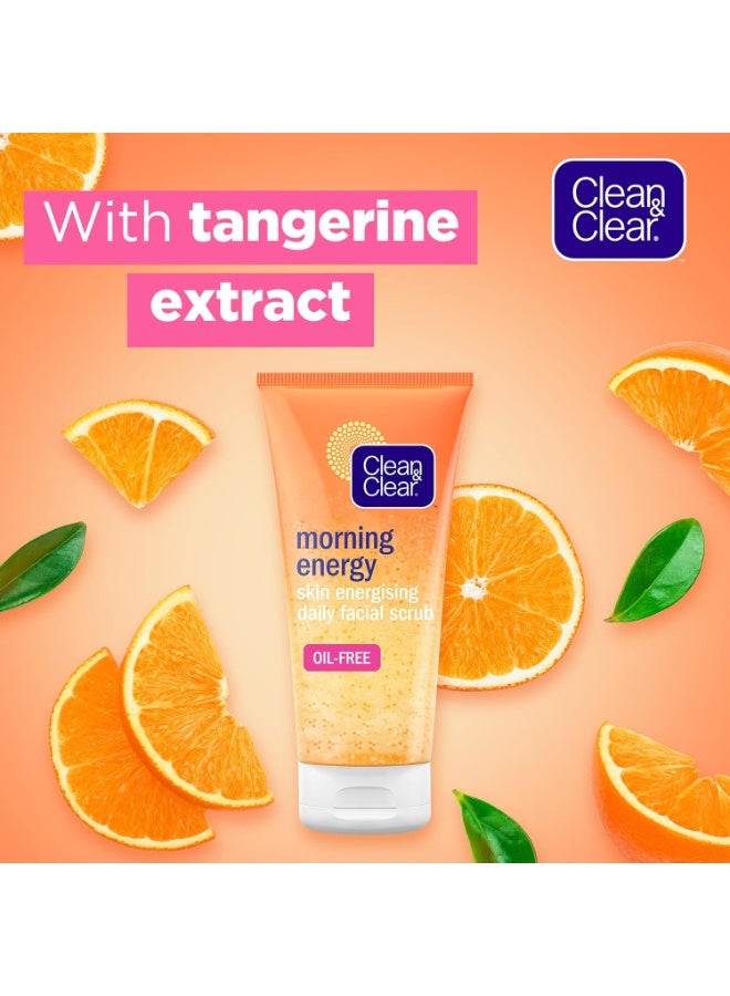 Clean & Clear Morning Energy Skin Energising Daily Facial Scrub 150 ml - Image 4