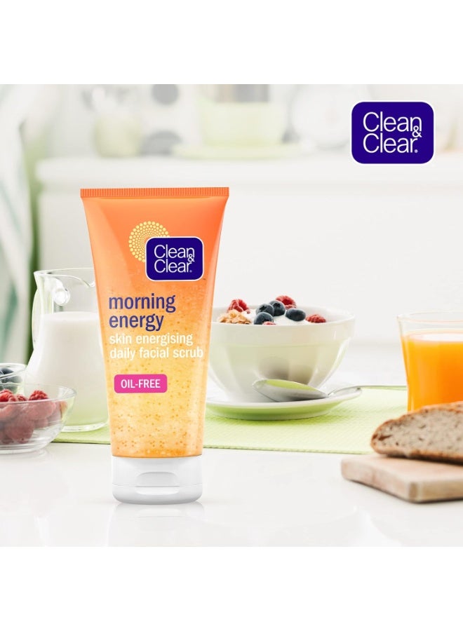 Clean & Clear Morning Energy Skin Energising Daily Facial Scrub 150 ml - Image 3