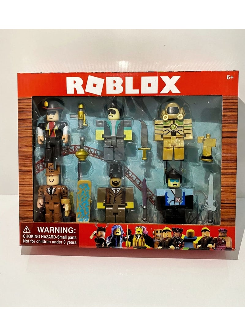 ROBLOX - Toy Figures Big Set Figure Set of 6 Toy Figures Big Set Figure Set of 6 Toy Figures Big Set Figure Set of 6 - Image 1
