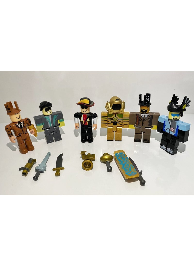 ROBLOX - Toy Figures Big Set Figure Set of 6 Toy Figures Big Set Figure Set of 6 Toy Figures Big Set Figure Set of 6 - Image 1