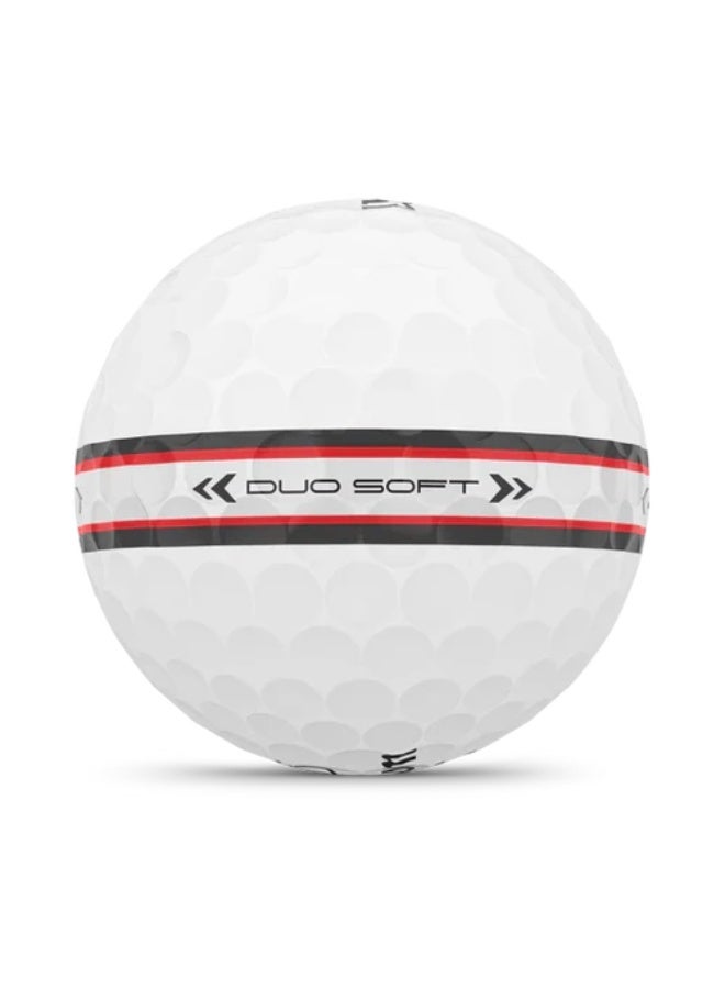 Wilson Duo Soft Golf Ball Trk360 12-Ball – Soft-Feel Golf Balls with TRK360 Technology for Comfortable Impact, Consistent Ball Flight, Reliable Performance, Practice Sessions and Everyday Golf Play - Image 3