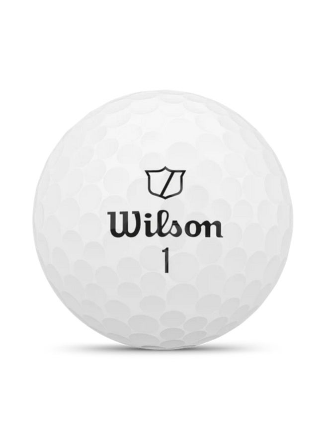 Wilson Duo Soft Golf Ball Trk360 12-Ball – Soft-Feel Golf Balls with TRK360 Technology for Comfortable Impact, Consistent Ball Flight, Reliable Performance, Practice Sessions and Everyday Golf Play - Image 2