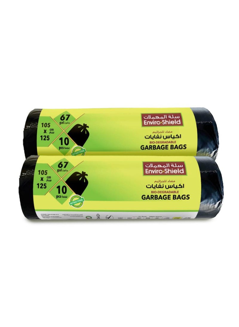 Enviro Shield Plastic Trash Bag Roll Value Pack