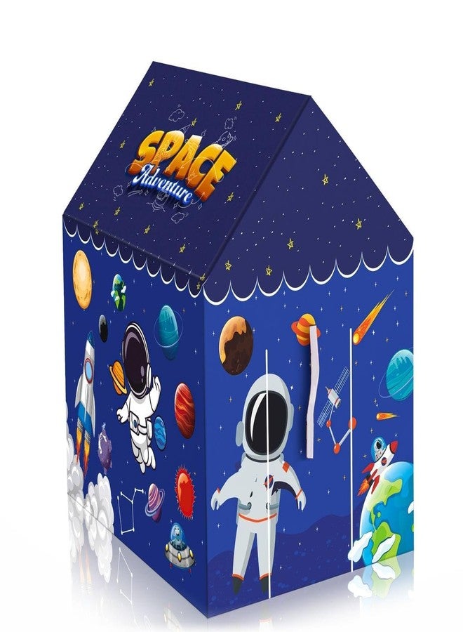 ZIPRON Play Tent House for Kids 2 to 8 Years Boys Girls Foldable Lightweight Indoor Outdoor Children Toy Tent Colorful Kids Playhouse for Home Birthday Gift (Space Theme Play Tent House) - Image 4