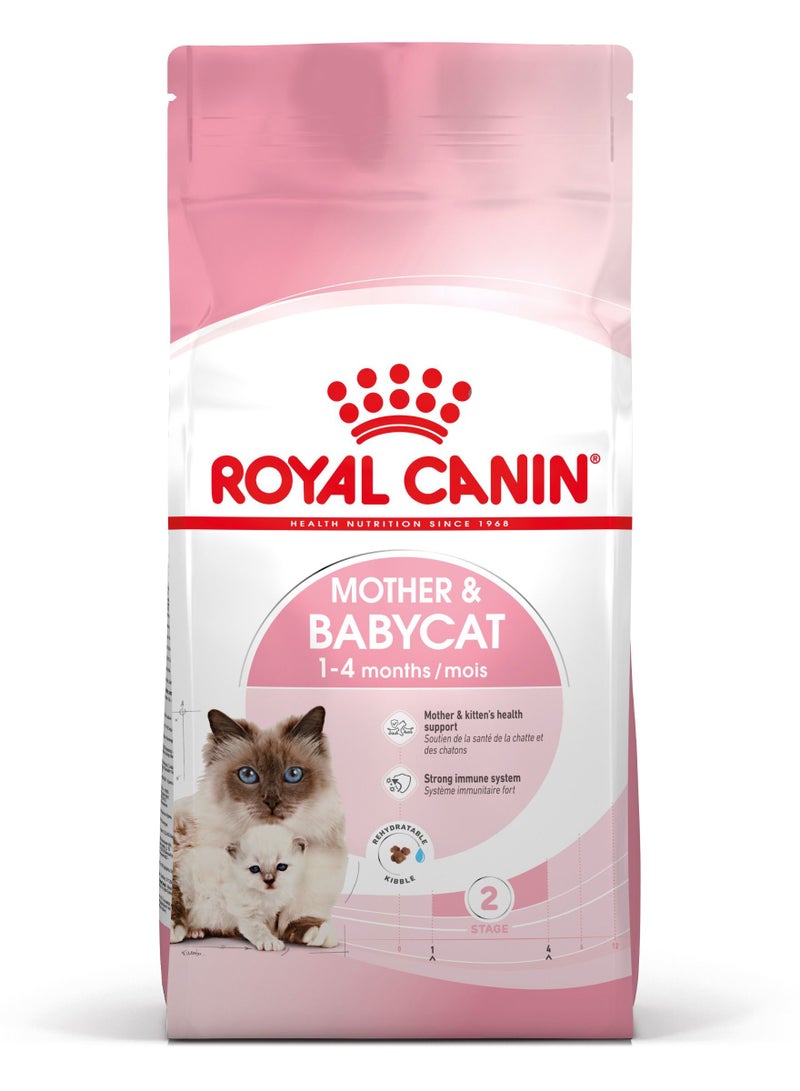 ROYAL CANIN طعام صحي وتغذوي جاف للأم والقطط الصغيرة المرحلة 2، 4 كجم - Image 1