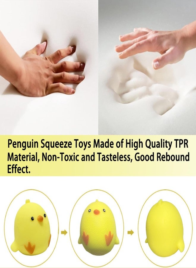 AiSiXin Chicken Stress Balls Squishy Toys for Kids Party Favors, Dough Ball, Squeeze Toys for Adults, Funny Cute Farm Animals Stress Ball Sensory Toys for Autism - Image 4