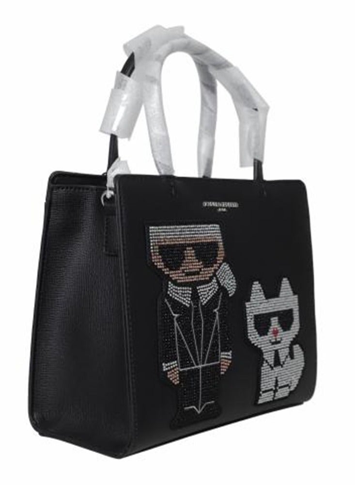 Karl Lagerfeld Paris Karl Lagerfeld Maybelle Leather Satchel  - Image 2