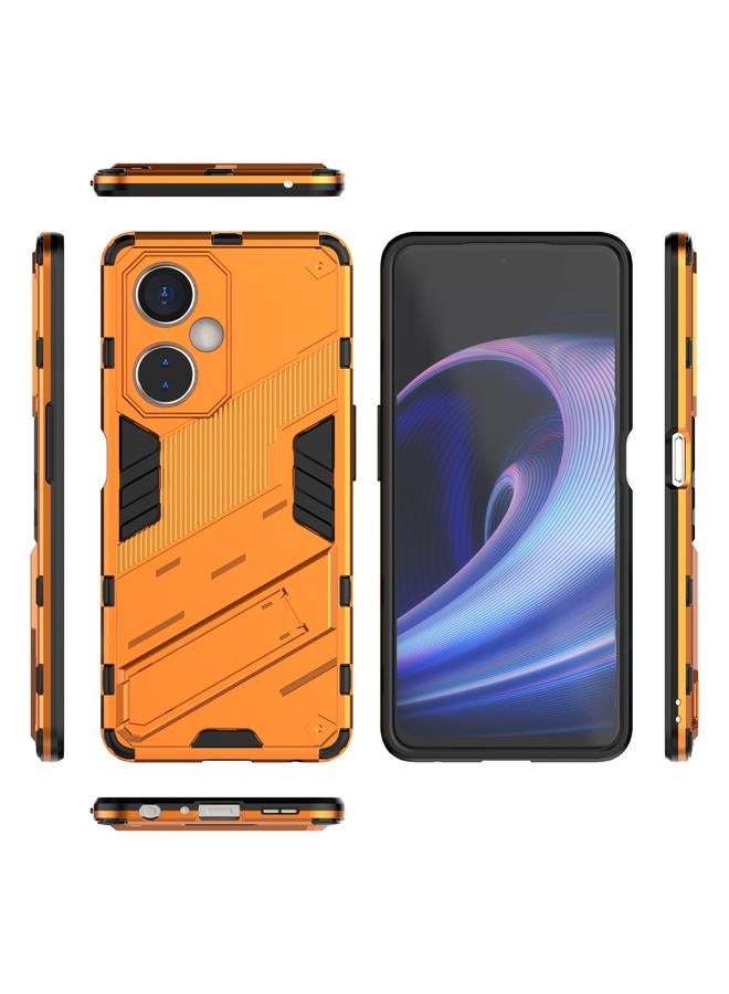 S-TOP Case For OnePlus Nord CE 3 Punk Armor 2 in 1 PC + TPU Phone Case with Holder - Image 3