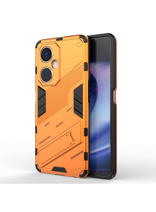 S-TOP Case For OnePlus Nord CE 3 Punk Armor 2 in 1 PC + TPU Phone Case with Holder - Image 1