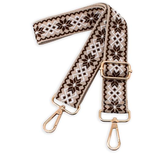 ROYGBCP Wide Purse Straps Replacement Crossbody Straps for Purses,Belts for Women,Purse Strap Extender,Crossbody Bag Straps Adjustable, Luggage Backpack Replacement Straps for Women - Image 1