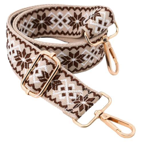 ROYGBCP Wide Purse Straps Replacement Crossbody Straps for Purses,Belts for Women,Purse Strap Extender,Crossbody Bag Straps Adjustable, Luggage Backpack Replacement Straps for Women - Image 3