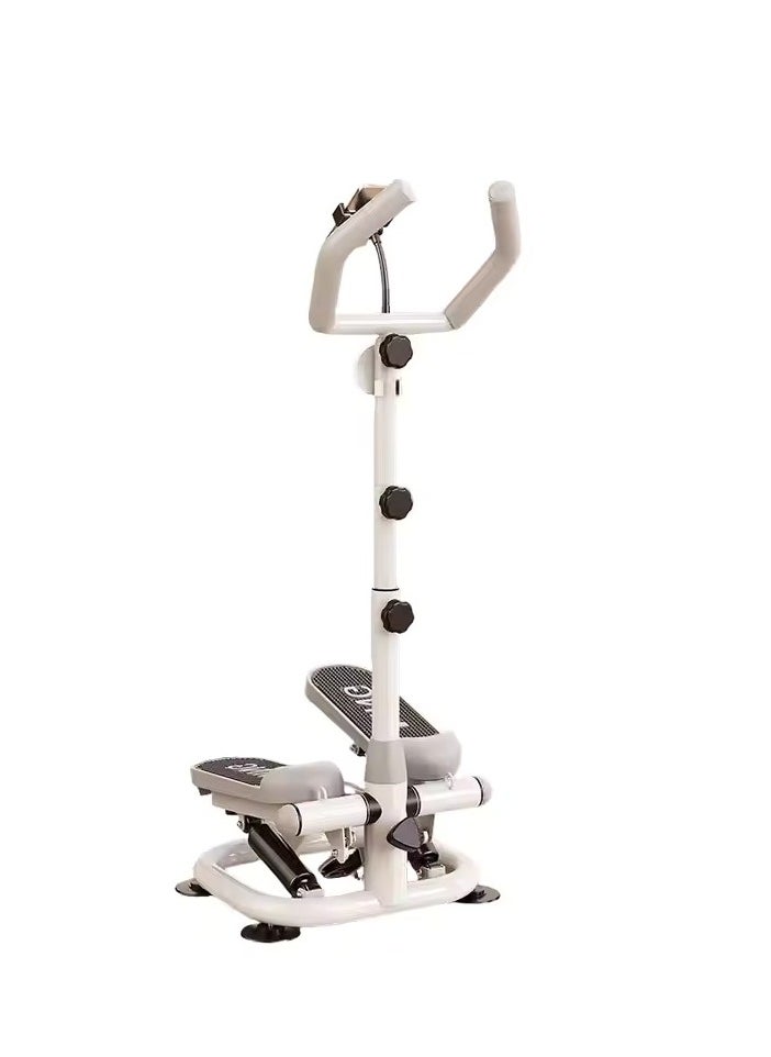 Generic - Exercise Mini Stepper with Handlebar – Compact Aerobic Fitness Stepper for Home Workouts, Adjustable Resistance, LCD Display, Non-Slip Pedals - Image 1
