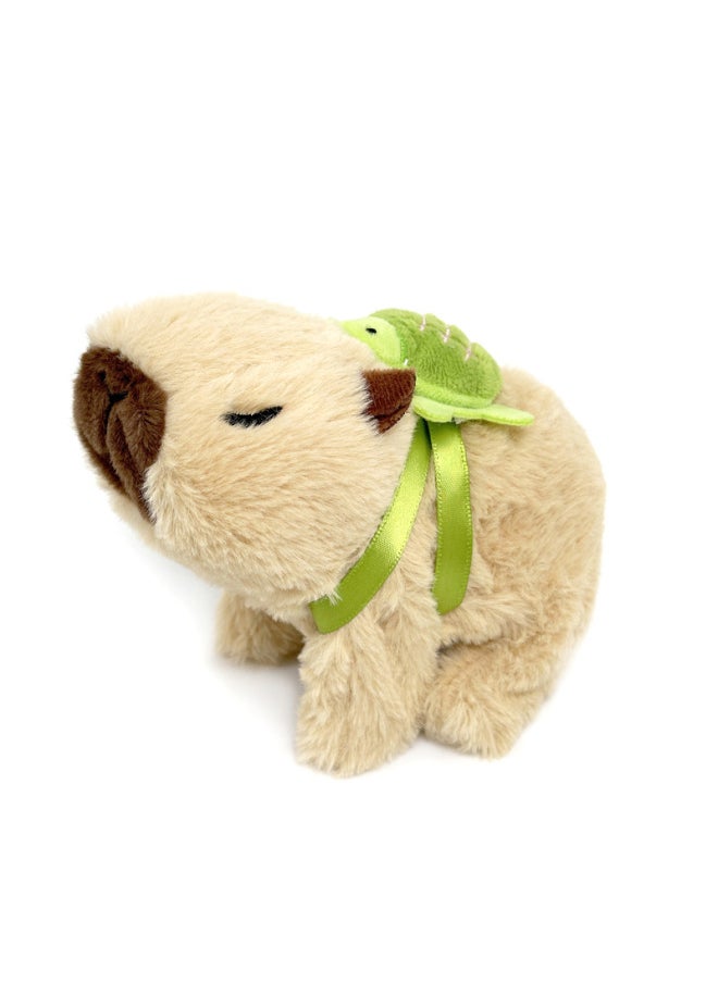 Simulation Electric Plush Kapi Bala Doll Walking Call Electronic Pet Children's Toy Spreading-Colour:Light Brown  - Image 1