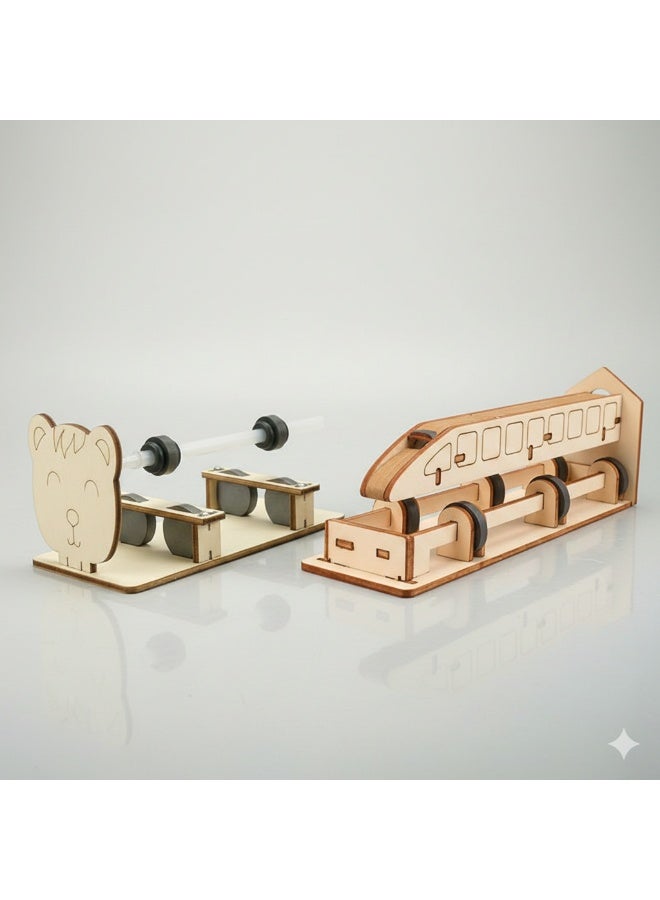 Magnetic Levitation DIY Toy Set – STEM Science Assembly Kit for Kids, Educational Hands-On Gift - Image 1