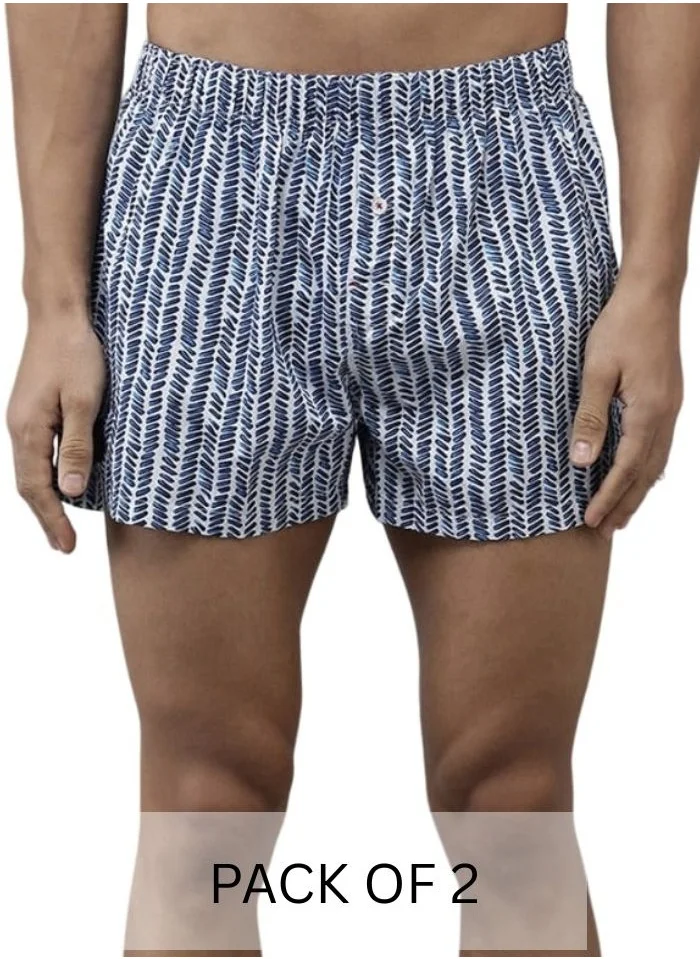 THE BEAR HOUSE Mens Cotton Boxers Multipack Soft Breathable Underwear for Men Loose Fit Comfortable Boxer Shorts for Daily Wear