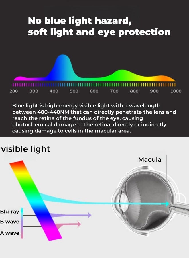 XiuWoo Large Capacity Battery Foldable Eye Protection Desk Lamp Led Smart Desk Lamp Bedroom Charging Reading, Desk, Study, Office Table Lamp with Fan, Pen Holder - Image 4