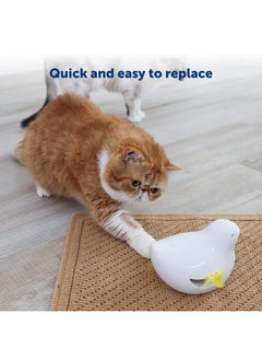 PetSafe Peek-A-Bird Cat Toy Replacement Feathers - 2 Pack Refill Parts - Interactive Teaser Toy for Indoor Cats  - Image 4