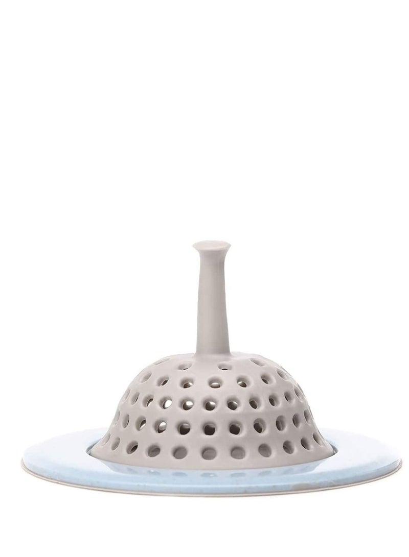 SYOSI Plastic Sink Strainer, Silicone Kitchen Sink Strainer, Easy Clean Sink Drain Filter Basket, Kitchen Sink Basket Strainer, shower drain hair catcher, sink drain cover - Image 2