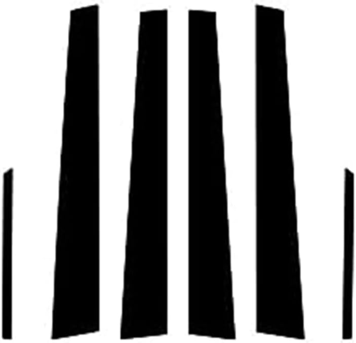 Wivplex Glossy Black Car Window Trim Cover - Image 1