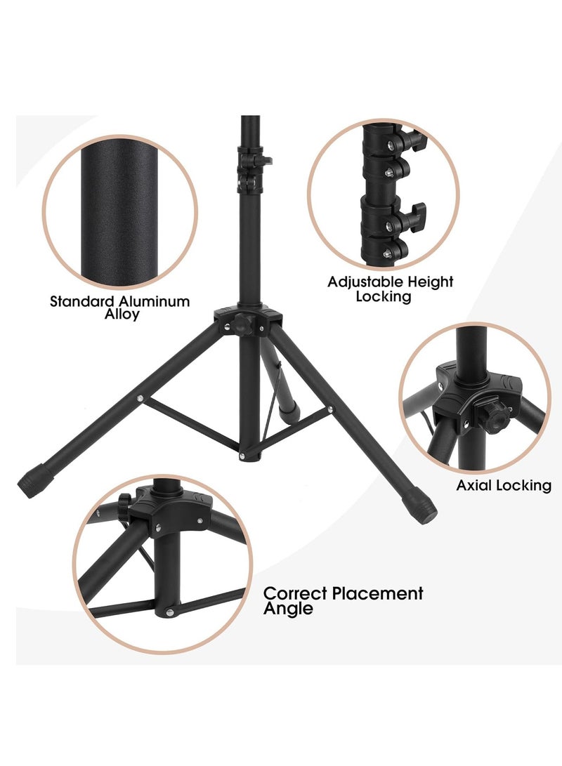 RATSAW Professional Photography Photo Backdrop Stand T-Shape Background Frame Support Stand with Clamps for Video Studio - Image 5