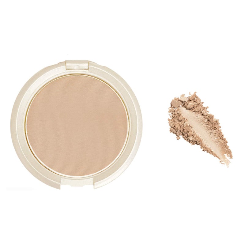 Elizabeth Mott Show Me Your Glow 2-in-1 Powder Highlighter Makeup and Shimmer Eye Shadow - Natural Face Glow Makeup, Cruelty-Free and Paraben-Free - Illuminating Champagne Highlighter (10g) - Image 2