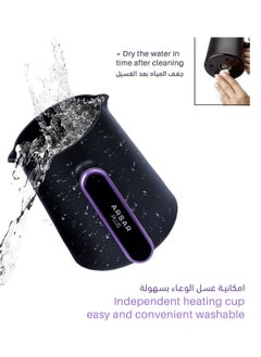 ARSAR PLUS Automatic Turkish Coffee Maker Machine 1 to 5 Cups 500ML , 600W Hıgh Power , Distinctive Purple colour  - Image 3